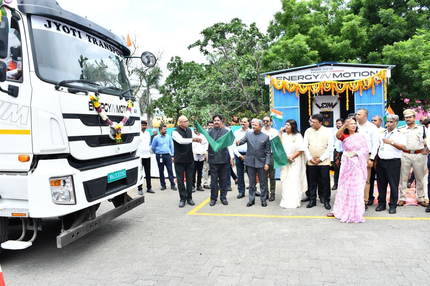 1st EV Fast Charger in JNPT