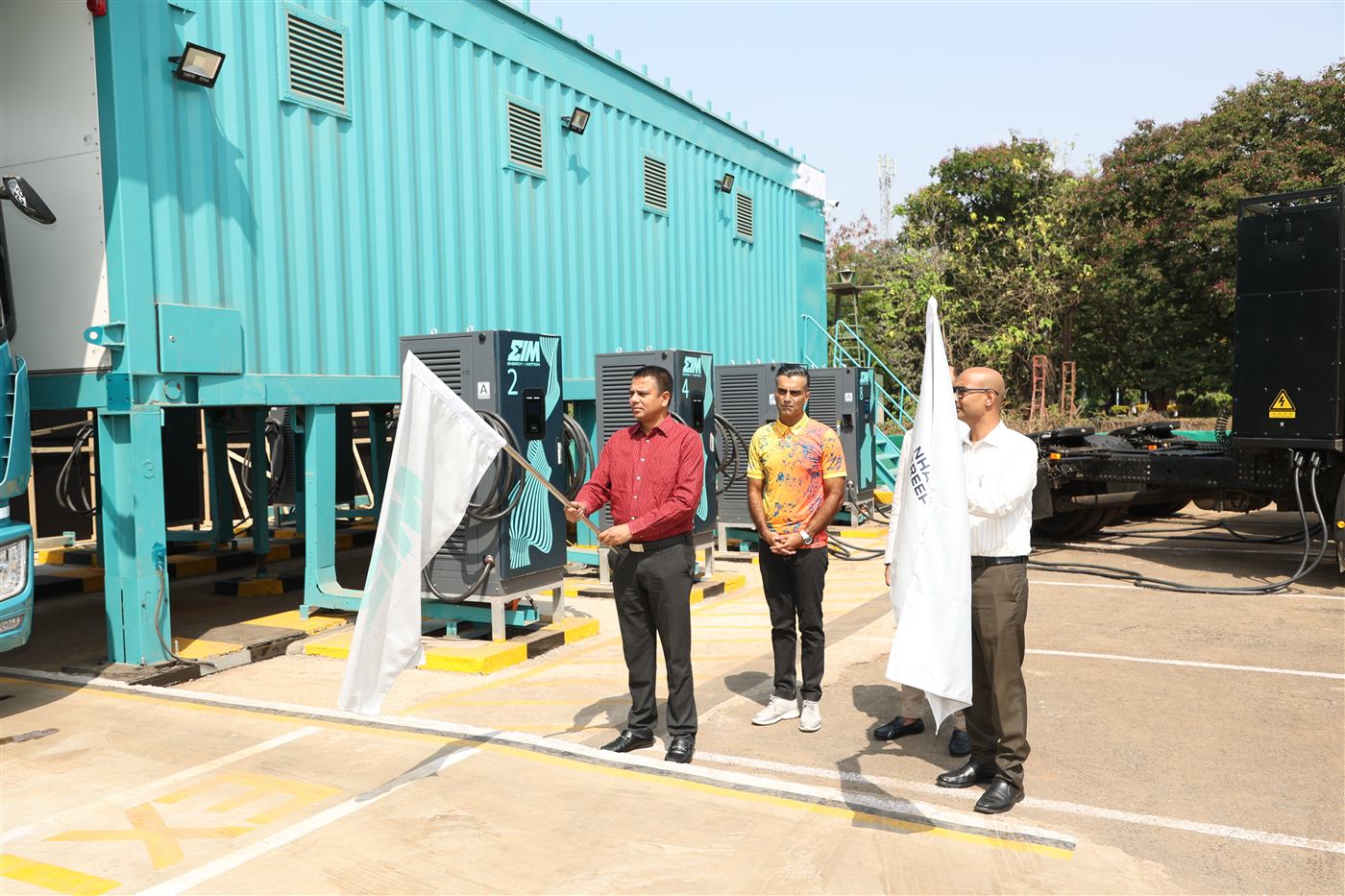 India's Largest Battery Swapping & Charging Station