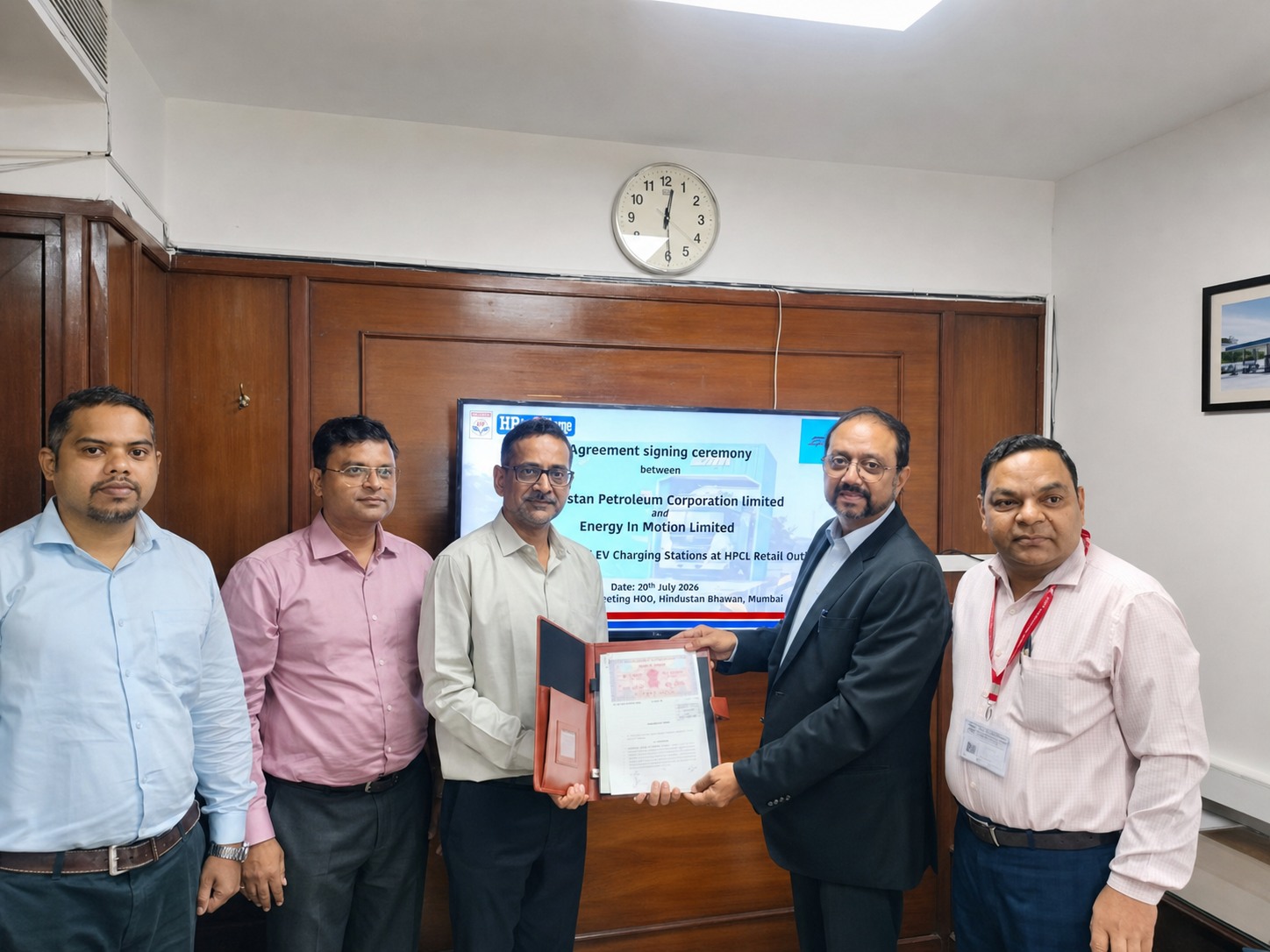 HPCL Partnership Signing Ceremony